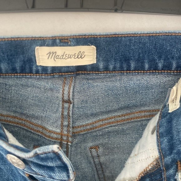 Madewell Perfect Vintage Straight High Waisted Jeans W26 medium wash - Picture 4 of 7